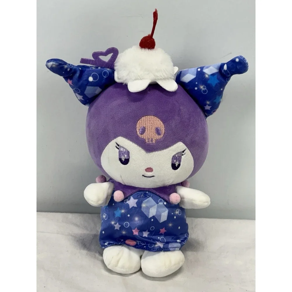 Sanrio Cream Soda Kuromi Plush Ice Cream Purple 10